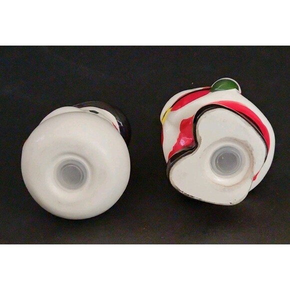 Charming Ceramic Christmas Santa & Snowman Salt & Pepper Shakers - Holiday Decor - Picture 9 of 9